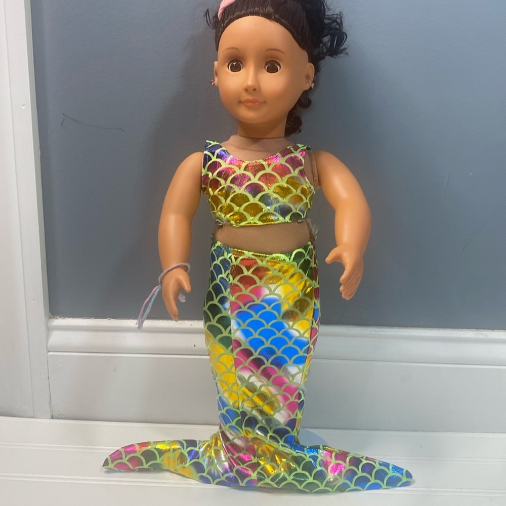 Mermaid, American girl, doll outfit